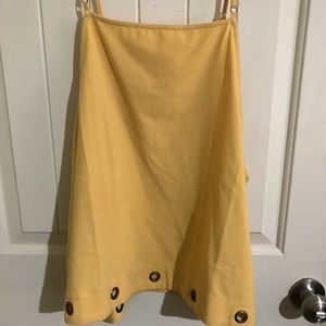 Free people yellow tank top